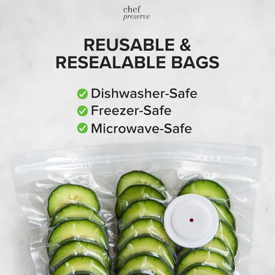 Bolsas Vacuum con Válvula de Aire Grado Alimentario para Conservación Fresca - Image 4