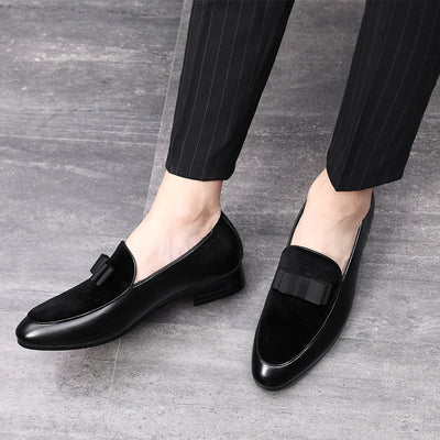 Zapatos Casuales de Cuero para Hombre con Moño - Estilo Tendencia - Image 8