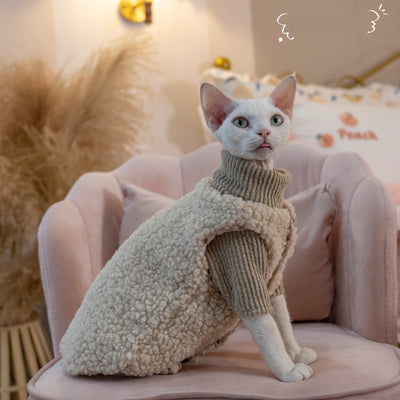Chaleco de Lana para Gatos - Diseño Adorable con Cierre de Hebilla - Image 5
