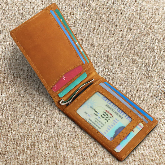 Billetera de Cuero Genuino para Hombre con Protección Antirrobo - Image 2