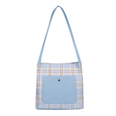 Bolsa Tote de Hombro Único con Diseño Bucket - Image 11