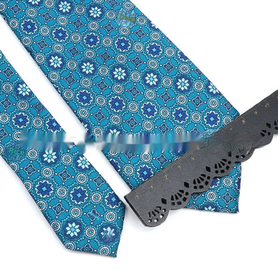 Corbata Estampada de Poliéster para Hombre Profesional - Image 40