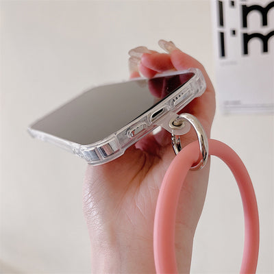 Funda Espejo Floral con Pulsera para iPhone 13 - Image 14