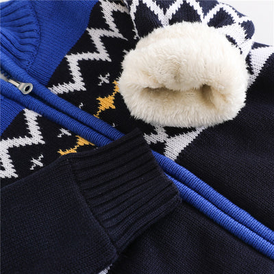 Cardigan de Terciopelo para Niños - Abrigo Suave y Elegante - Image 8