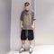Fashionable Unisex Gradient T-Shirt - Short Sleeve for Couples
