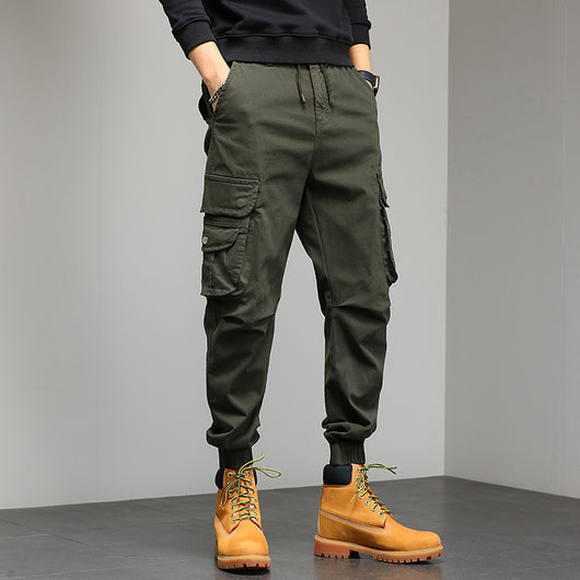 Pantalones Casuales Versátiles para Hombre Multi-Bolsillos - Image 3