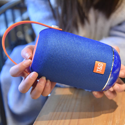 Parlante Portátil Bluetooth TG107 con Tela Premium - Image 3