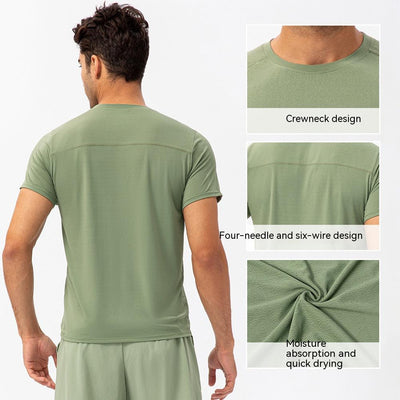 Camiseta Deportiva Hombre Transpirable Secado Rápido - Image 25