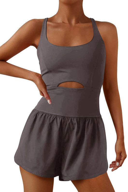 Mono Deportivo Casual para Mujer - Shorts con Chaleco - Image 2