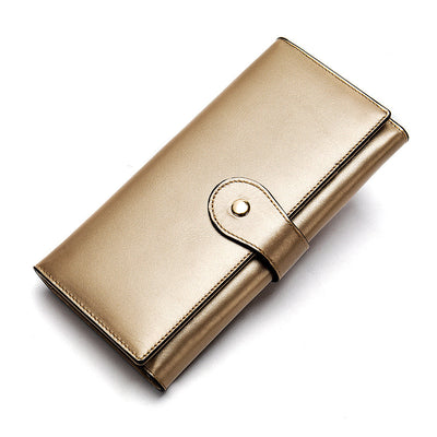 Billetera Dama de Cuero con Protección RFID Antimagnética - Image 9