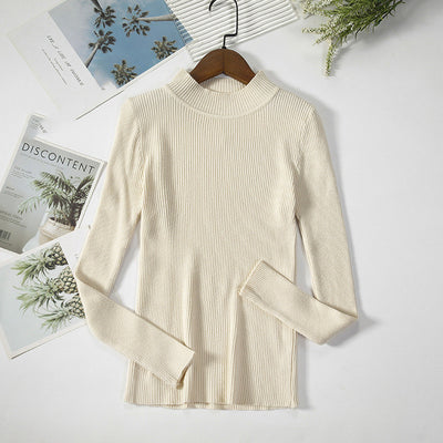Suéter Cuello Alto Otoño Mujer - Pullover Elegante - Image 13