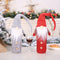 Set de Decoración Navideña para Botellas de Vino - Suministros para Hoteles y Mesas