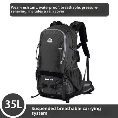 Mochila de Senderismo 35L Ultra Ligera - Tela Oxford Resistente Unisex - Image 12