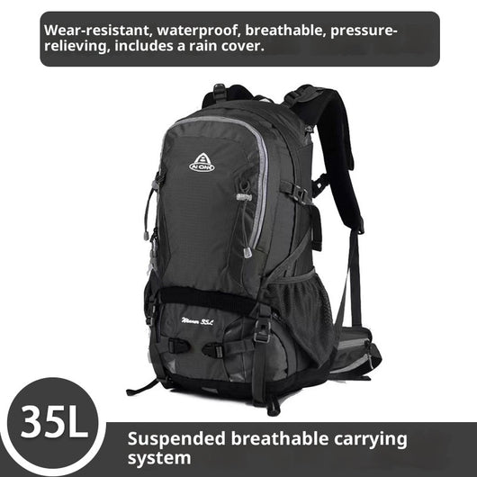 Mochila de Senderismo 35L Ultra Ligera - Tela Oxford Resistente Unisex - Image 12