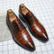 Zapatos de Cuero Formal Puntiagudo para Hombre - Elegancia Profesional