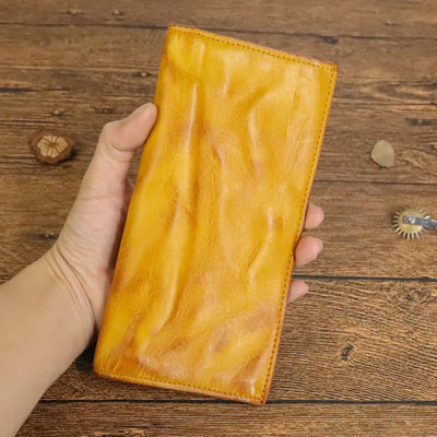 Billetera Larga Plisada Artesanal para Hombre - Image 12