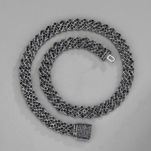 Cadena Cubana para Hombre 11mm con Cierre de Caja - Image 7