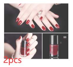 Esmalte de Uñas Ouyafei Secado Rápido, Larga Duración y Pelable con Brillos - Image 8