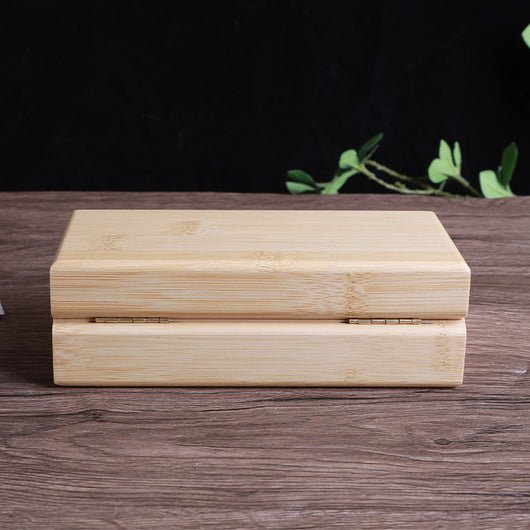 Estuche Organizador de Bambú para Gafas - Caja de Almacenamiento Elegante - Image 4