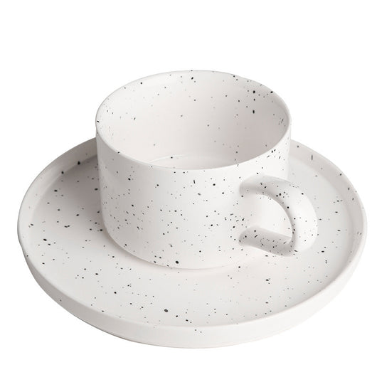 Taza de Café de Cerámica con Tapa y Cuchara - Image 12