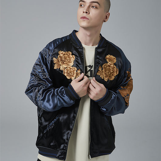 Chaqueta de Hombre con Bordado León Industrial Premium