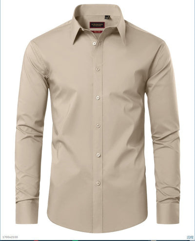 Camisa Social Blanca Elástica Talla Grande Hombre - Bestseller Amazon - Image 15