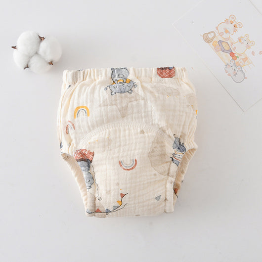 Pantalones de Entrenamiento para ir al Baño - Calzón Absorbente de Algodón Puro para Bebé - Image 22