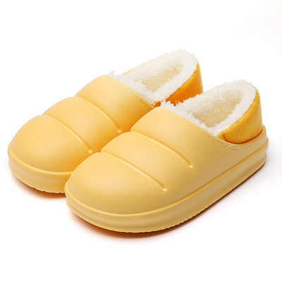 Pantuflas de Pareja Algodón Invierno Cálidas Impermeables para Casa y Jardín - Image 9