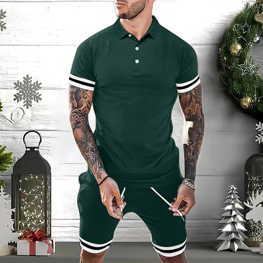 Conjunto Deportivo Hombre 2 Piezas - Polo y Shorts Verano - Image 2