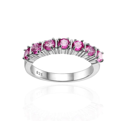 Anillo Retro Europeo con Turmalina Incrustada - Joya Gemológica para Mujer - Image 11