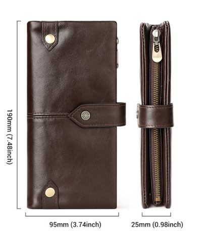 Billetera de Cuero Premium para Hombre y Mujer - Diseño Versátil - Image 10