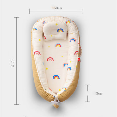 Cuna Portátil Transpirable con Tecnología Biomimética para Recién Nacidos - Image 17