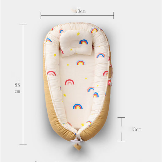 Cuna Portátil Transpirable con Tecnología Biomimética para Recién Nacidos - Image 17
