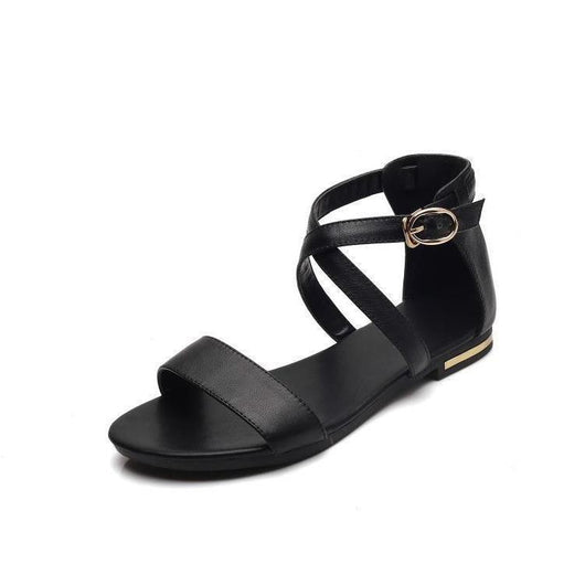 Sandalias de Cuero para Mujer Talla Grande - Estilo y Comodidad - Image 11