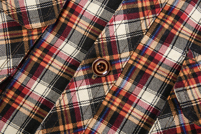 Camisa de Cuadros Gruesa y Cálida - Manga Larga Suelta y Cómoda - Image 24