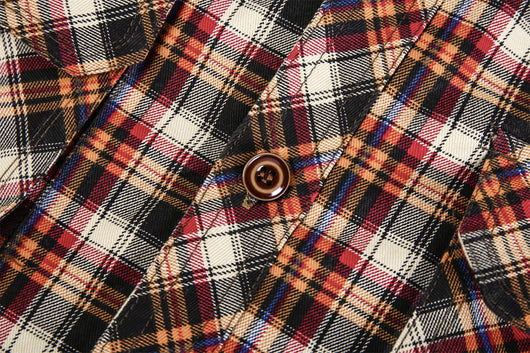 Camisa de Cuadros Gruesa y Cálida - Manga Larga Suelta y Cómoda - Image 24