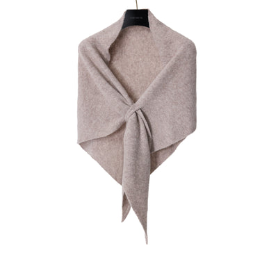 Chal Triangular Tejido Grueso Coreano para Invierno - Abrigo Suave y Cálido - Image 16