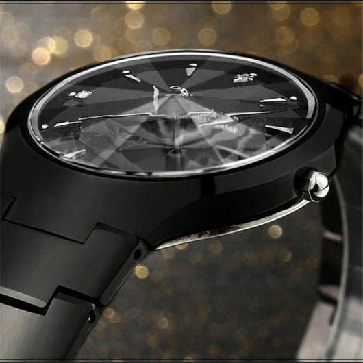 Reloj de Pareja Acero Tungsteno Resistente al Agua - Diseño Moderno para Estudiantes - Image 3