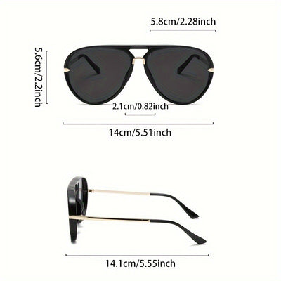Gafas de Marco Semimetálico Diseño Minimalista - Image 6