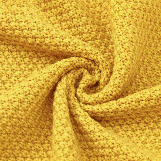 Manta Tejida de Color Sólido para Niños y Niñas - Image 19