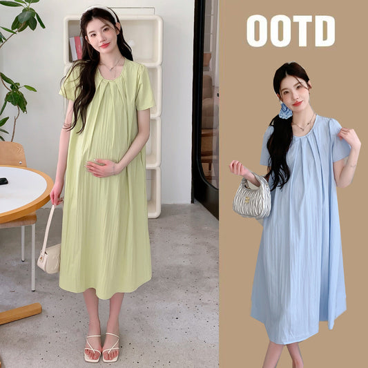 Vestido Holgado de Verano para Embarazadas - Image 2