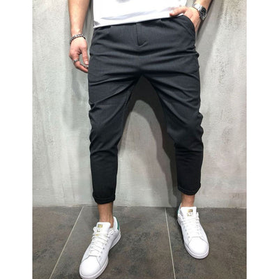 Pantalones Rectos Lisos Todo Combinable - Image 6