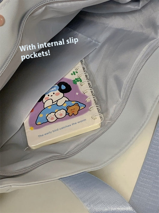 Bolsa Tote Escolar Japonesa de Gran Capacidad para Estudiantes - Image 23
