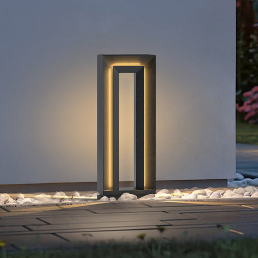 Lámpara Solar Cuadrada para Jardín - Iluminación Exterior Impermeable - Image 3