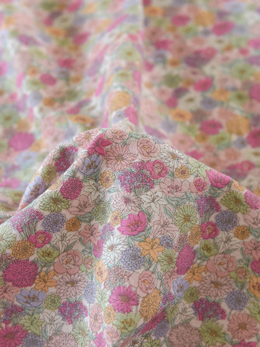 Delantal de Cama Estampado en Algodón y Lino - Image 12