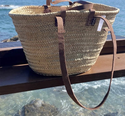 Bolso de Hombro Tejido a Mano en Paja - Estilo Bohemio - Image 2