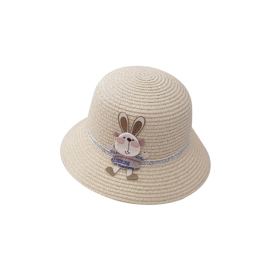 Set de Bolsa Decorativa y Sombrero de Paja con Diseño de Conejito - Image 15