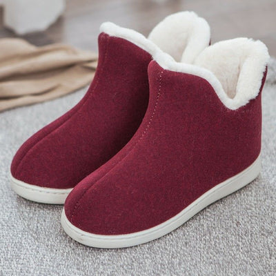 Zapatos de Maternidad con Pelaje Cálido - Image 8