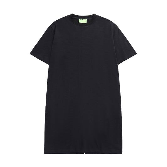 Remera Larga Tipo Falda Oversize de Algodón Slub - Image 2