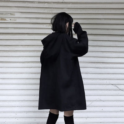 Abrigo Holgado con Capucha para Mujer - Estilo Urbano - Image 20